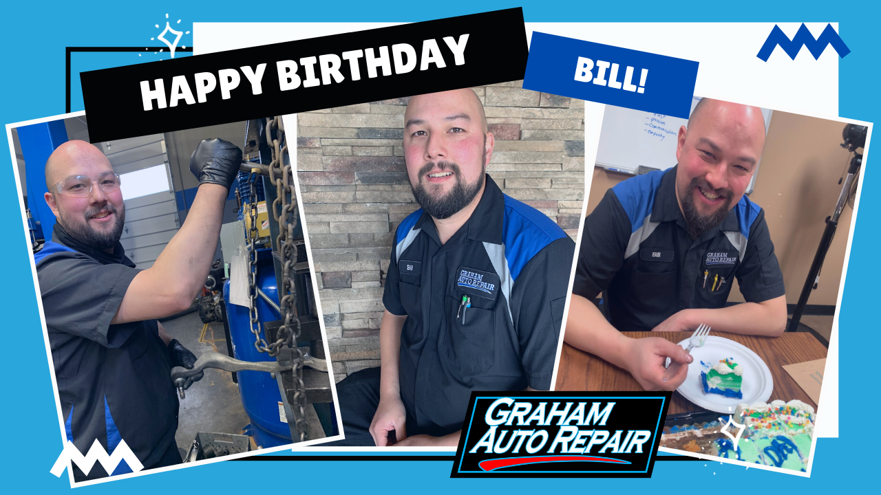 Graham Auto Repair ASE Certified Automotive Technician Bill